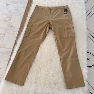 Wicked Stitch Men’s Cargo Pants Color Khaki Sz38 NWT